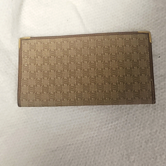 CELINE MO6 WALLET SHOULDER BAG 2-PEACE SET PVC LEATHER - Picture 11 of 14